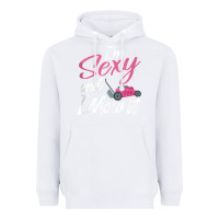 White i'm sexy and i mow it funny mow pun tank top Heavyweight Hoodie - StudioElite