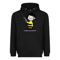Black charlie brownson Heavyweight Hoodie - StudioElite