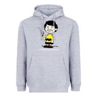 Heather Grey charlie brownson Heavyweight Hoodie - StudioElite