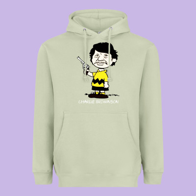 Charlie Brownson Heavyweight Hoodie Designed By Studioelite