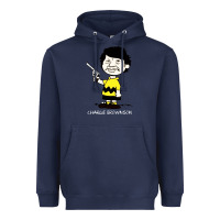 Navy charlie brownson Heavyweight Hoodie - StudioElite