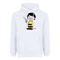 White charlie brownson Heavyweight Hoodie - StudioElite