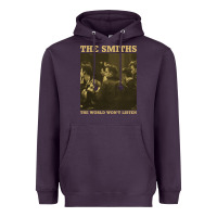 Plum the smiths the world won't listen gift men women Heavyweight Hoodie - StudioElite