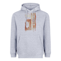 Heather Grey lamb of god, pure american metal flag Heavyweight Hoodie - StudioElite