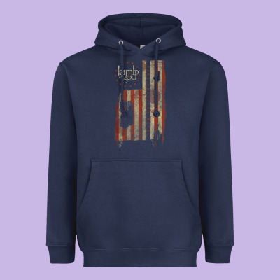 Lamb Of God, Pure American Metal Flag Heavyweight Hoodie Designed By Studioelite