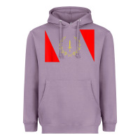 Lavender african american heritage flag 1967 black history copy Heavyweight Hoodie - StudioElite