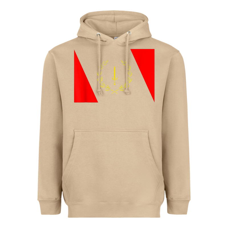 African American Heritage Flag 1967 Black History Copy Heavyweight Hoodie by StudioElite | Teevron