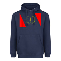 Navy african american heritage flag 1967 black history copy Heavyweight Hoodie - StudioElite