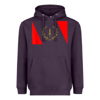 Plum african american heritage flag 1967 black history copy Heavyweight Hoodie - StudioElite