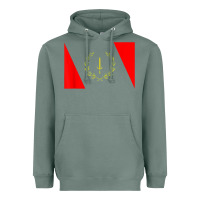 Sage african american heritage flag 1967 black history copy Heavyweight Hoodie - StudioElite