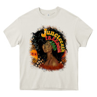 Cream juneteenth freedom 1865 Heavy Core Tee - CowGirlArtShop