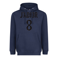 Navy j’adior 8 [tw] Heavyweight Hoodie - StudioElite