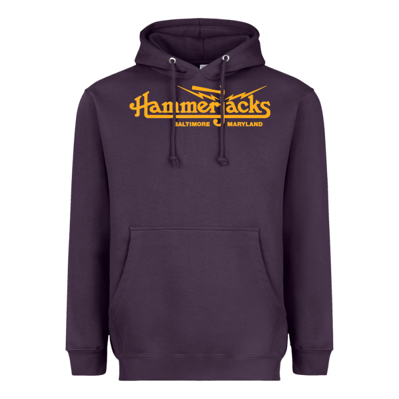 Hammerjacks 70s Heavyweight Hoodie by StudioElite | Teevron