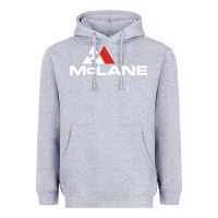 Heather Grey cool mclane design Heavyweight Hoodie - StudioElite