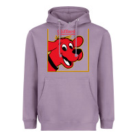 Lavender clifford the big red dog Heavyweight Hoodie - StudioElite