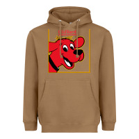 Toasted Coconut clifford the big red dog Heavyweight Hoodie - StudioElite