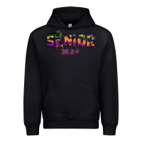 Black senior 2024 halloween Urban Hoodie - RanaPortraitStore