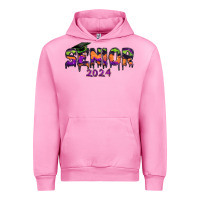 Fuchsia Pink senior 2024 halloween Urban Hoodie - RanaPortraitStore