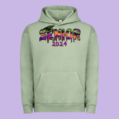 Senior 2024 Halloween Urban Hoodie Designed By Ranaportraitstore