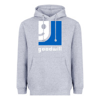 Heather Grey goodwill Heavyweight Hoodie - StudioElite