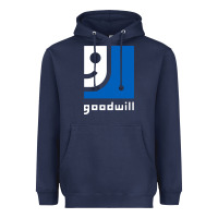 Navy goodwill Heavyweight Hoodie - StudioElite