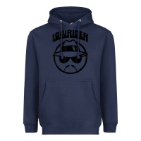 Navy LOWRIDER T SHIRT Heavyweight Hoodie - StudioElite