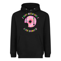 Black i run because i like donuts Heavyweight Hoodie - StudioElite