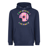 Navy i run because i like donuts Heavyweight Hoodie - StudioElite