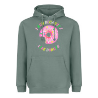 Sage i run because i like donuts Heavyweight Hoodie - StudioElite
