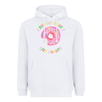 White i run because i like donuts Heavyweight Hoodie - StudioElite