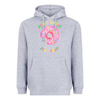 Heather Grey i run because i like donuts Heavyweight Hoodie - StudioElite