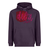 Plum Delta Dawn Classic Heavyweight Hoodie - StudioElite