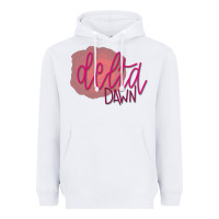 White Delta Dawn Classic Heavyweight Hoodie - StudioElite