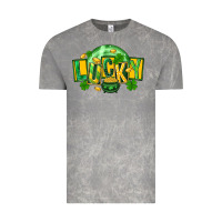 Cloud Rock St. Patrick's Day lucky Vintage Tee - FaDigitalArtStudio