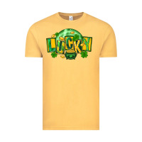 Vintage Mustard St. Patrick's Day lucky Vintage Tee - FaDigitalArtStudio