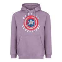 Lavender Captain Save-A-Hoe Vintage Funny Retro Heavyweight Hoodie - StudioElite