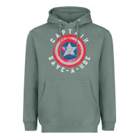 Sage Captain Save-A-Hoe Vintage Funny Retro Heavyweight Hoodie - StudioElite