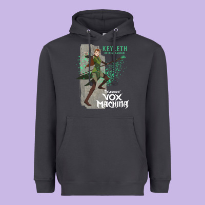 The Legend Of Vox Machina Keyleth Long Sleeve T Sh Heavyweight Hoodie Designed By Studioelite
