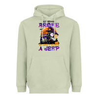 Matcha my broom broke so now i drive a j.e.e.p witch halloween t shirt Heavyweight Hoodie - StudioElite