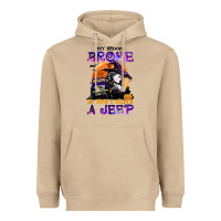Mushroom my broom broke so now i drive a j.e.e.p witch halloween t shirt Heavyweight Hoodie - StudioElite