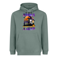 Sage my broom broke so now i drive a j.e.e.p witch halloween t shirt Heavyweight Hoodie - StudioElite
