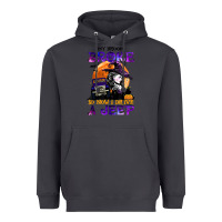 Smoke my broom broke so now i drive a j.e.e.p witch halloween t shirt Heavyweight Hoodie - StudioElite
