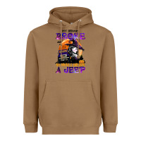 My Broom Broke So Now I Drive A J.e.e.p Witch Halloween T Shirt Heavyweight Hoodie | Teevron