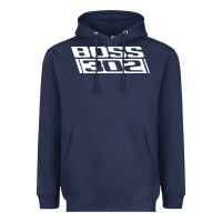 Boss 302 (white) Heavyweight Hoodie | Teevron