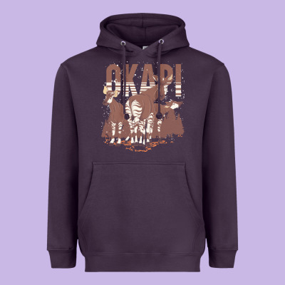 Okapi T  Shirt Wildlife Okapi Lover Africa Safari Zoo Animal Okapi T Heavyweight Hoodie Designed By Studioelite