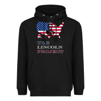 Black the lincoln project save usa abraham lincoln american flag t shirt Heavyweight Hoodie - StudioElite