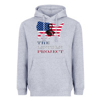 Heather Grey the lincoln project save usa abraham lincoln american flag t shirt Heavyweight Hoodie - StudioElite