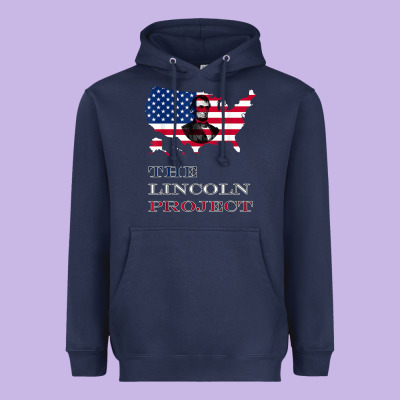The Lincoln Project Save Usa Abraham Lincoln American Flag T Shirt Heavyweight Hoodie Designed By Studioelite