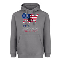 Storm the lincoln project save usa abraham lincoln american flag t shirt Heavyweight Hoodie - StudioElite