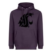 Plum washington state cougars football Heavyweight Hoodie - StudioElite